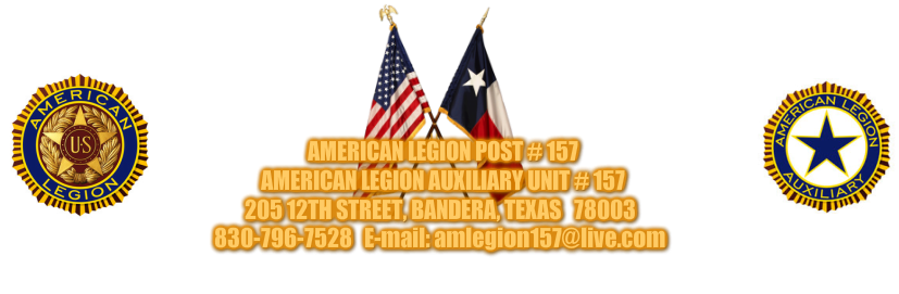 American Legion Post 157 Bandera